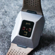 The Fitbit Ionic uses a cool triluminous heart rate monitor that rarely woke me up at night as it strobed bright lights against my skin.